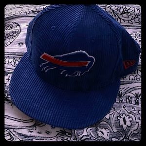 BuffaloBills New Era Throwback Corded Snapback